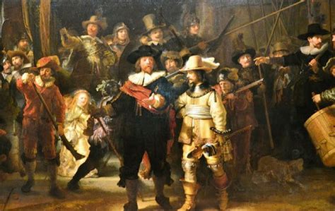 The Night Watch! Bir Işık Gösterisine Daldığımızda Rembrandt van Rijn'ın Ünlü Eseri