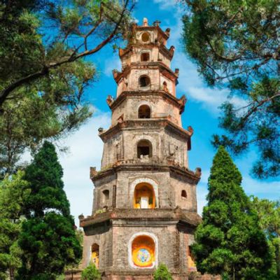 Thiên Mụ Pagoda! Examining a Vietnamese Architectural Marvel of the 13th Century